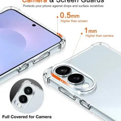Samsung Galaxy S25 Edge - Stoßfestes Clear Case