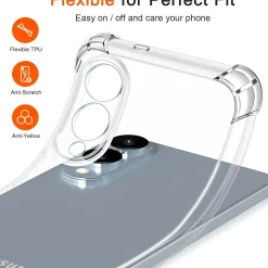 Samsung Galaxy S25 Edge - Stoßfestes Clear Case