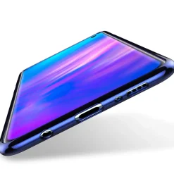 Samsung Galaxy S7 Edge - Transparente Hülle mit Akzenten