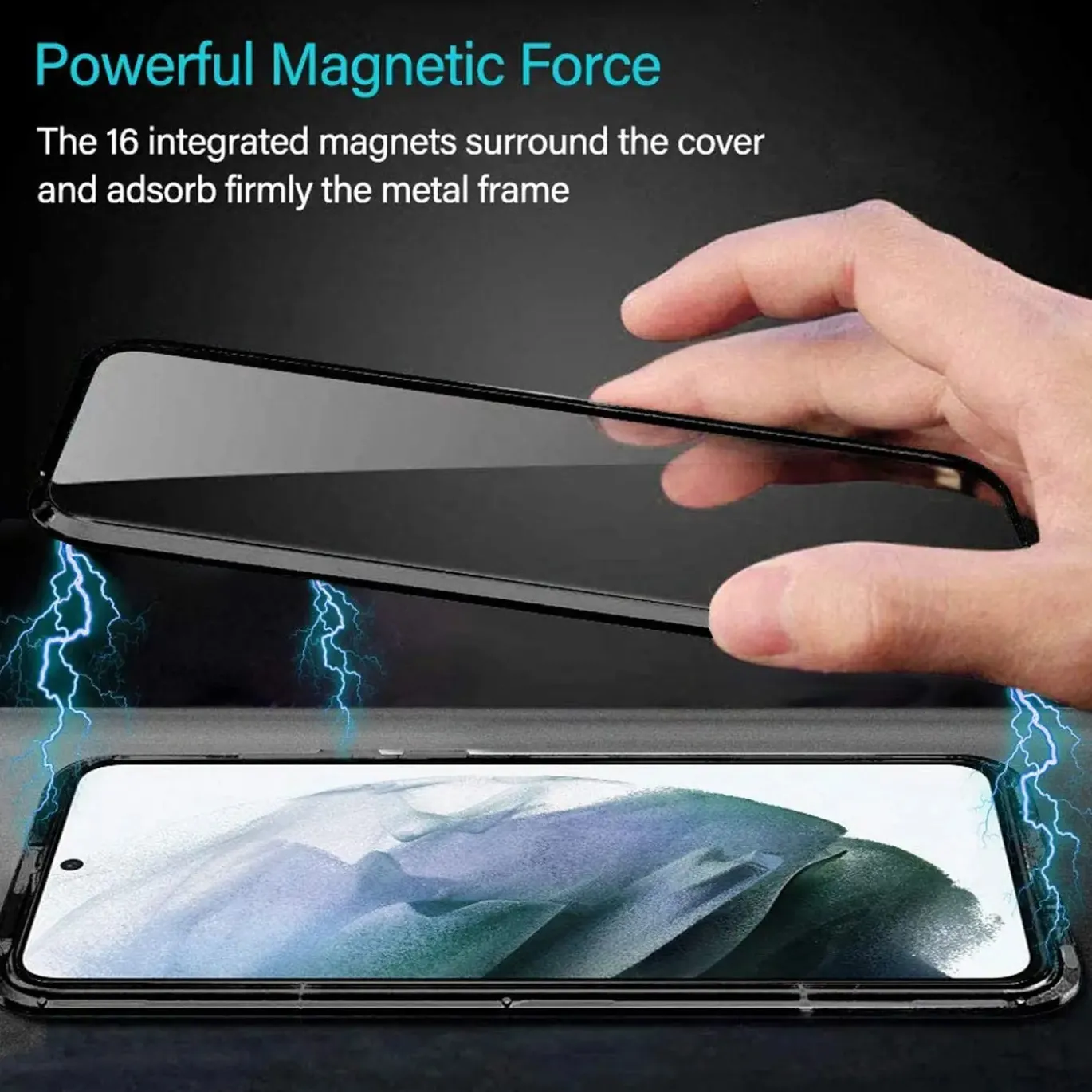 Samsung Galaxy S21 FE - 360° Glas Hülle mit Rundumschutz