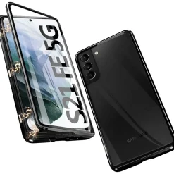 Samsung Galaxy S21 FE - 360° Glas Hülle mit Rundumschutz