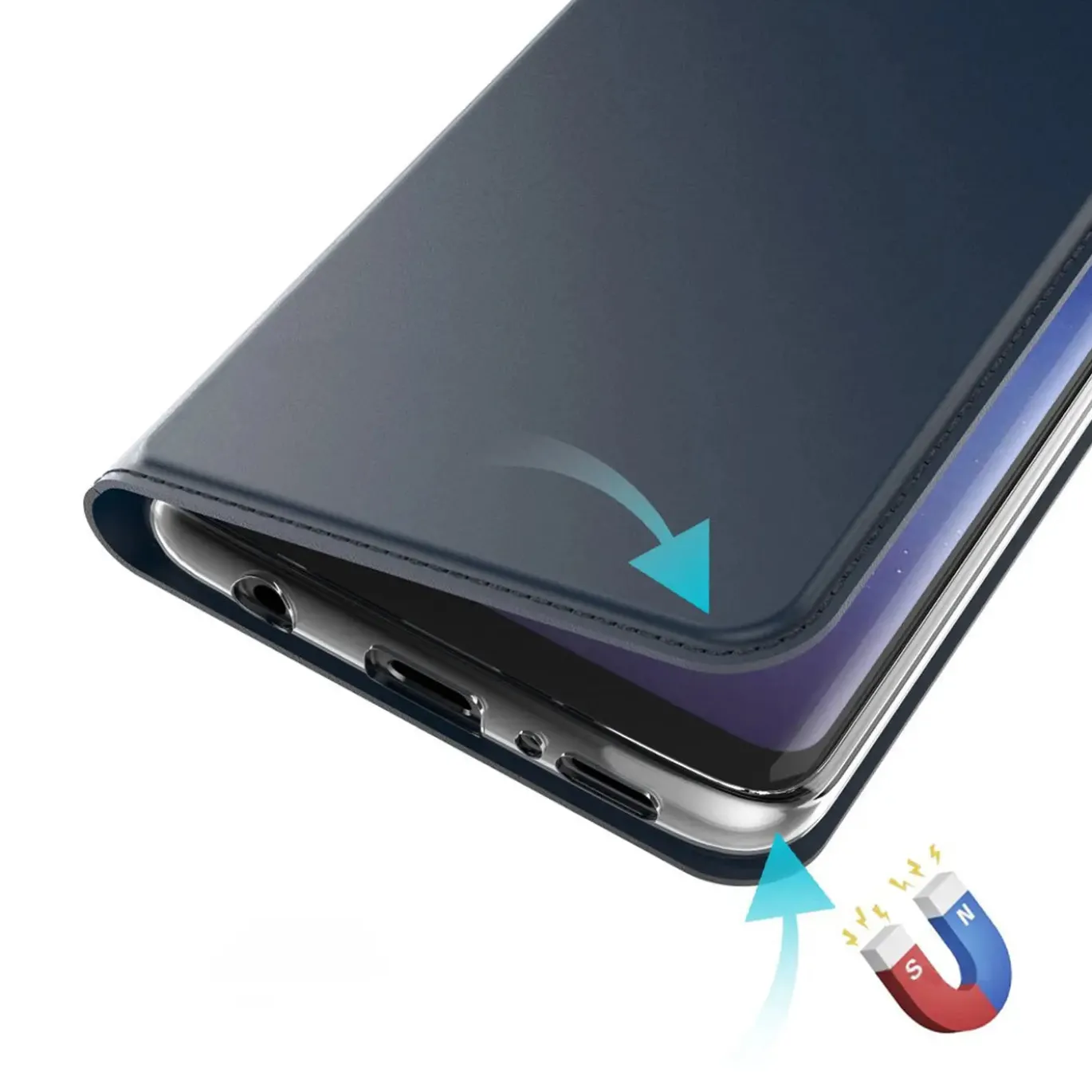 Samsung Galaxy S23 FE - Booklet Case mit Magnetverschluss