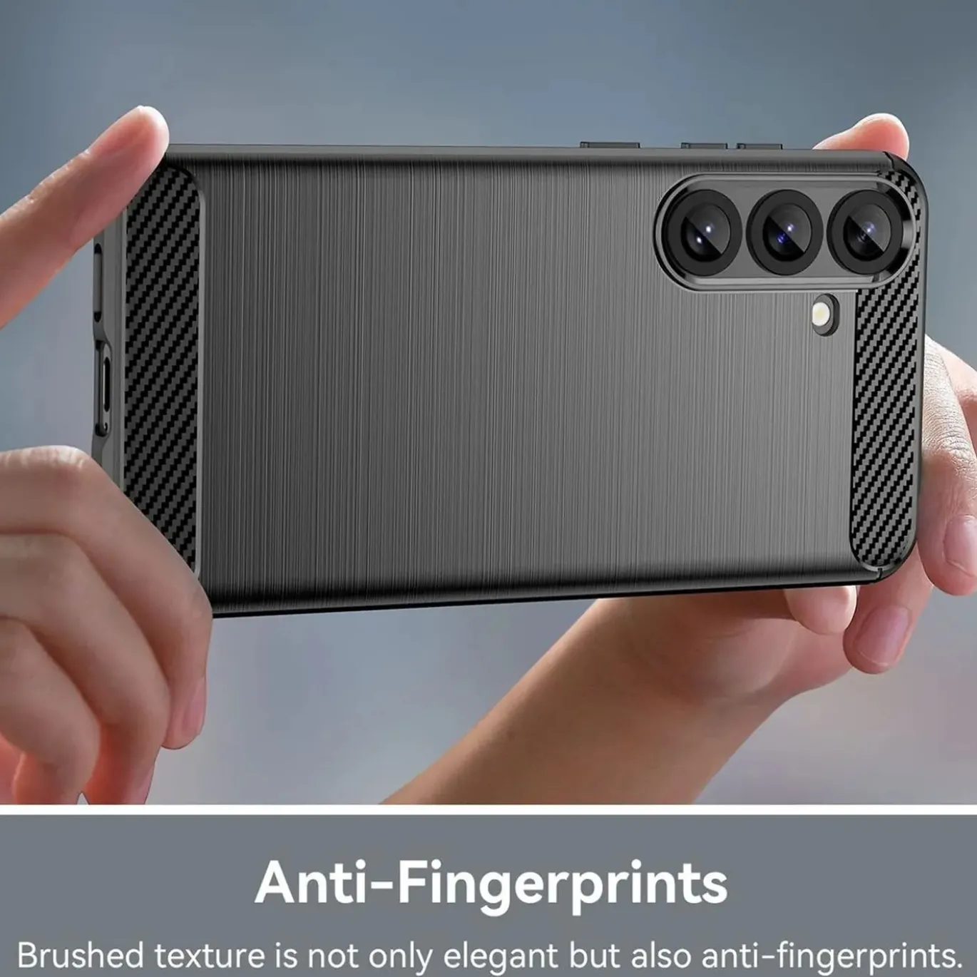 Samsung Galaxy S25 FE - Carbon Case Hülle, stoßfest