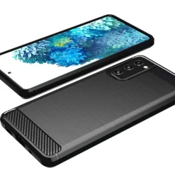 Samsung Galaxy S20 FE - Carbon Case Hülle, stoßfest