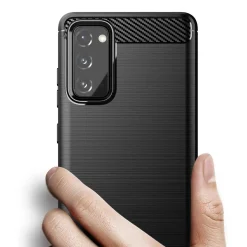 Samsung Galaxy S20 FE - Carbon Case Hülle, stoßfest