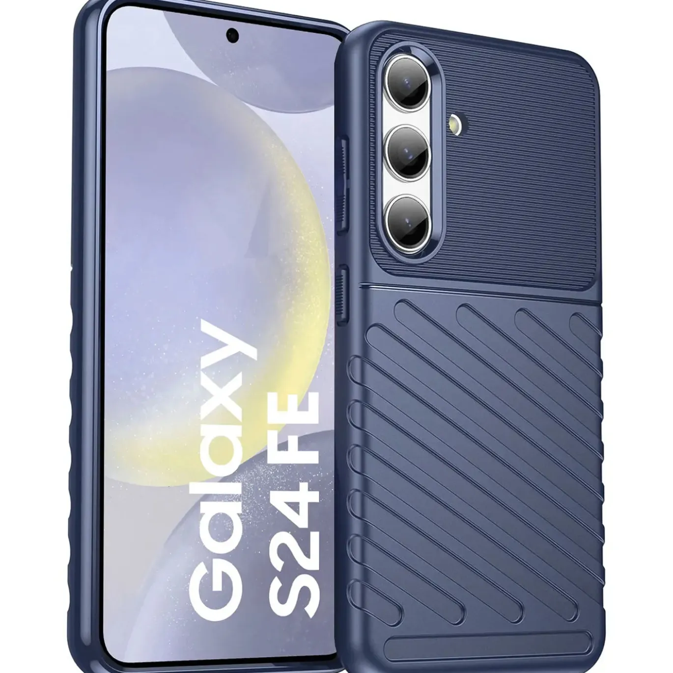 Samsung Galaxy S24 FE - Elegante Hülle stoßfest & stylisch