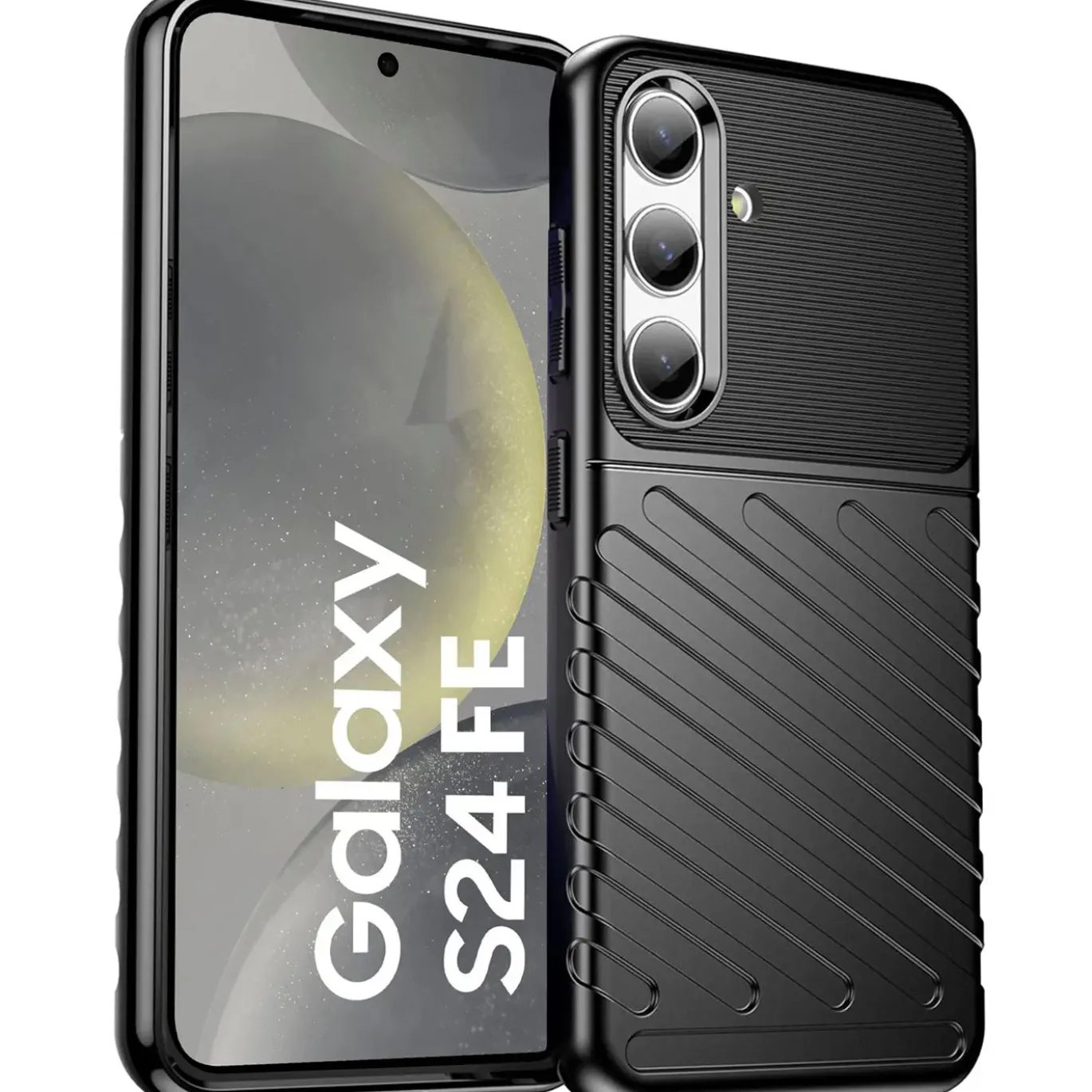Samsung Galaxy S24 FE - Elegante Hülle stoßfest & stylisch