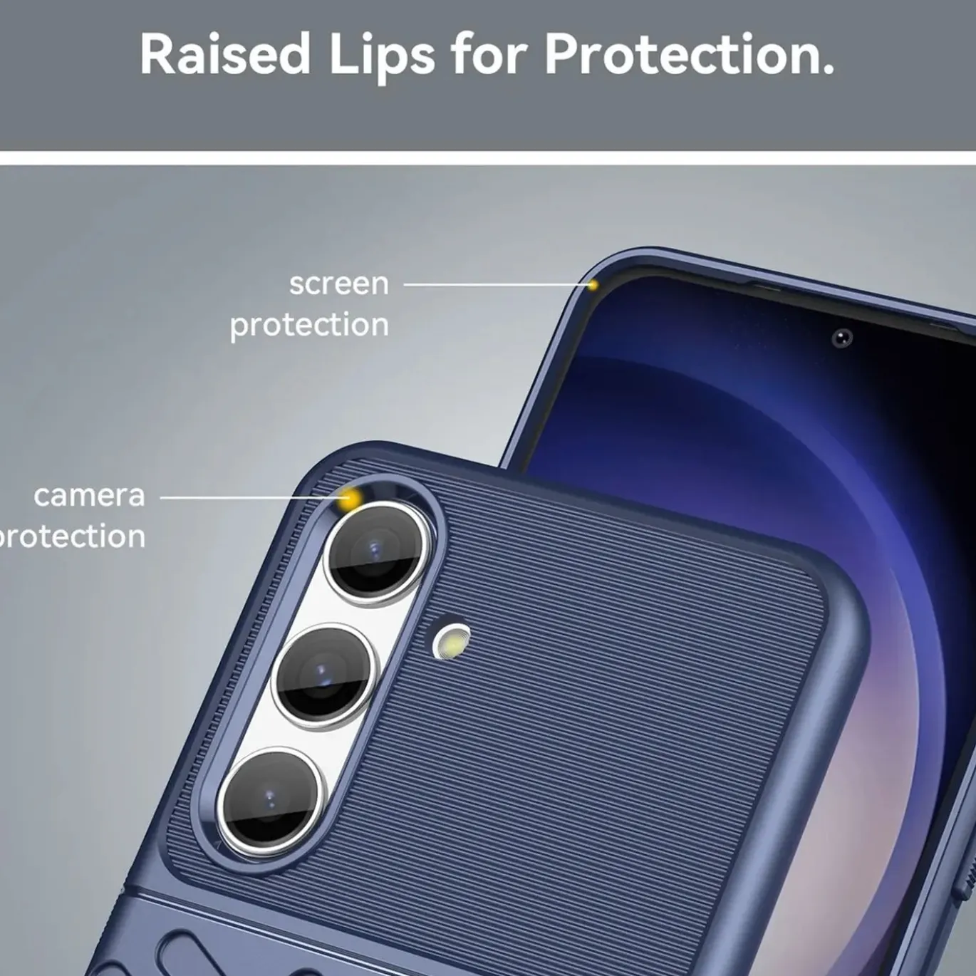 Samsung Galaxy S24 FE - Elegante Hülle stoßfest & stylisch