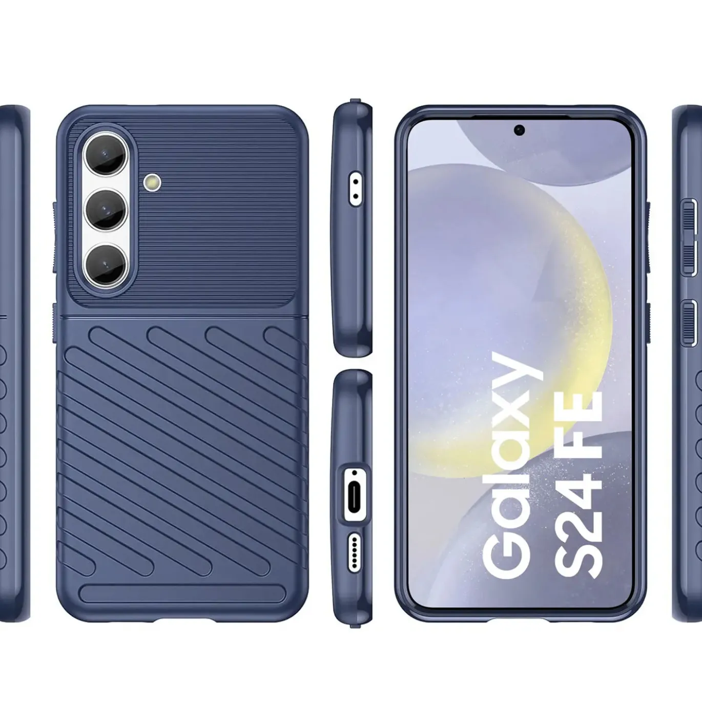 Samsung Galaxy S24 FE - Elegante Hülle stoßfest & stylisch