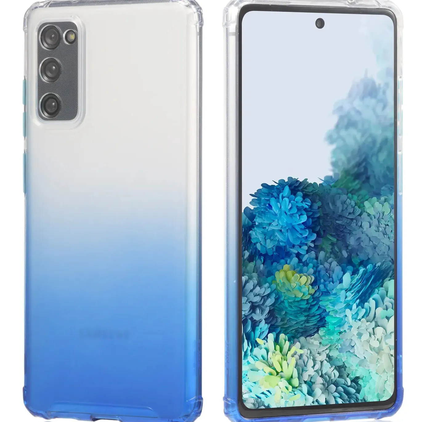 Samsung Galaxy S20 FE - Farbverlauf Hülle ultra dünn
