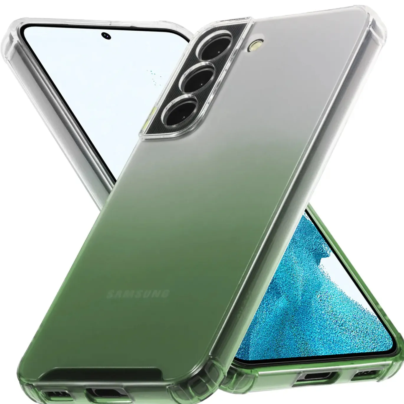 Samsung Galaxy S21 FE - Farbverlauf Hülle ultra dünn