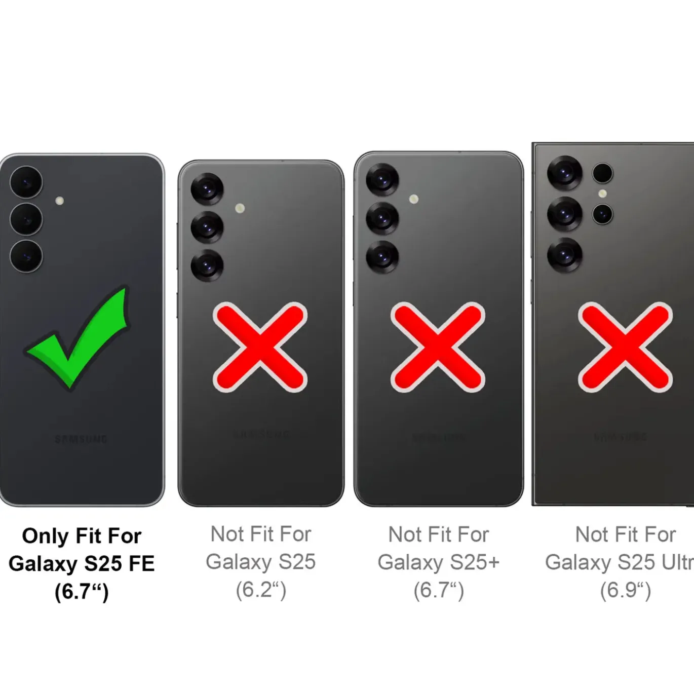 Samsung Galaxy S25 FE - Glitzer TPU Hülle