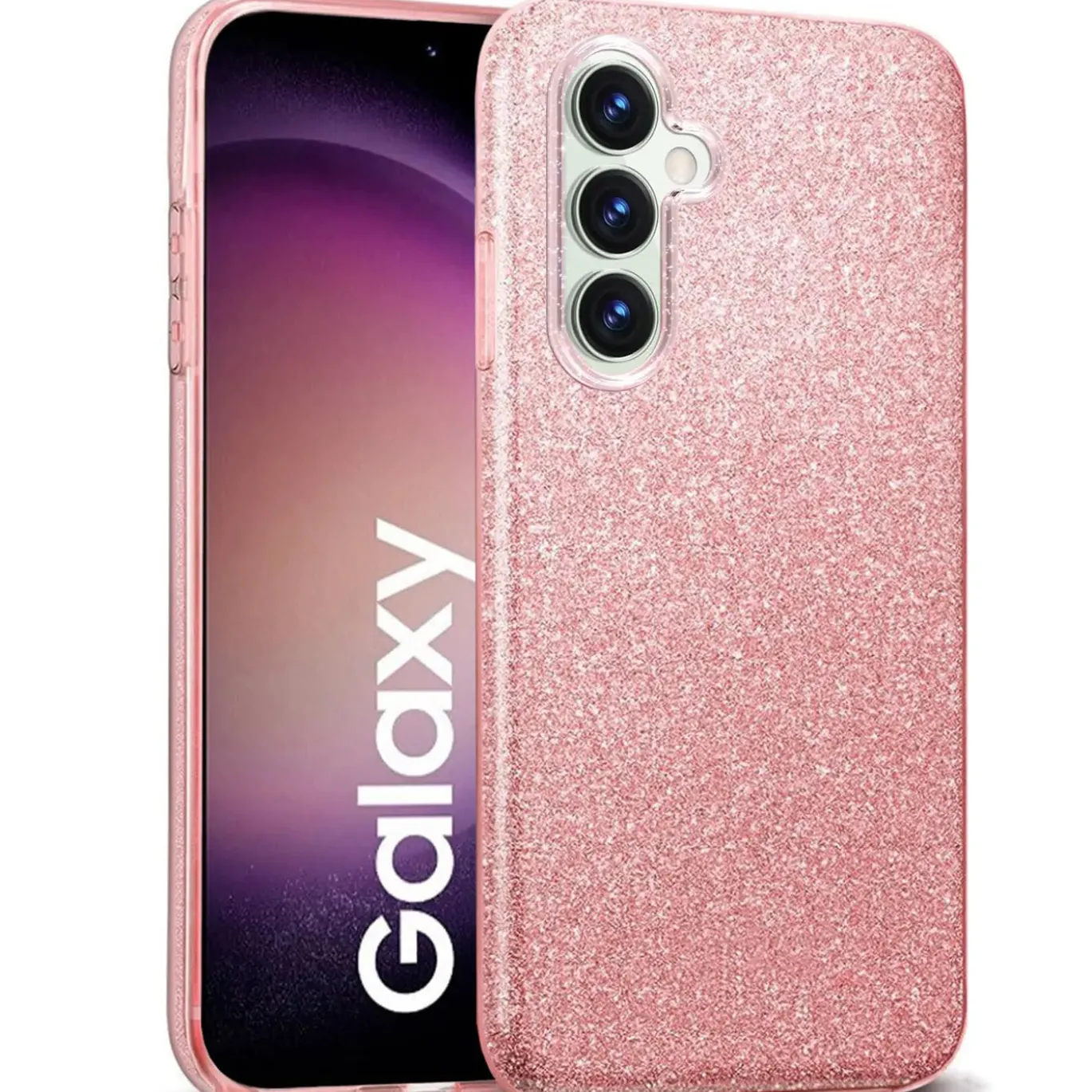 Samsung Galaxy S23 FE - Glitzer TPU Hülle