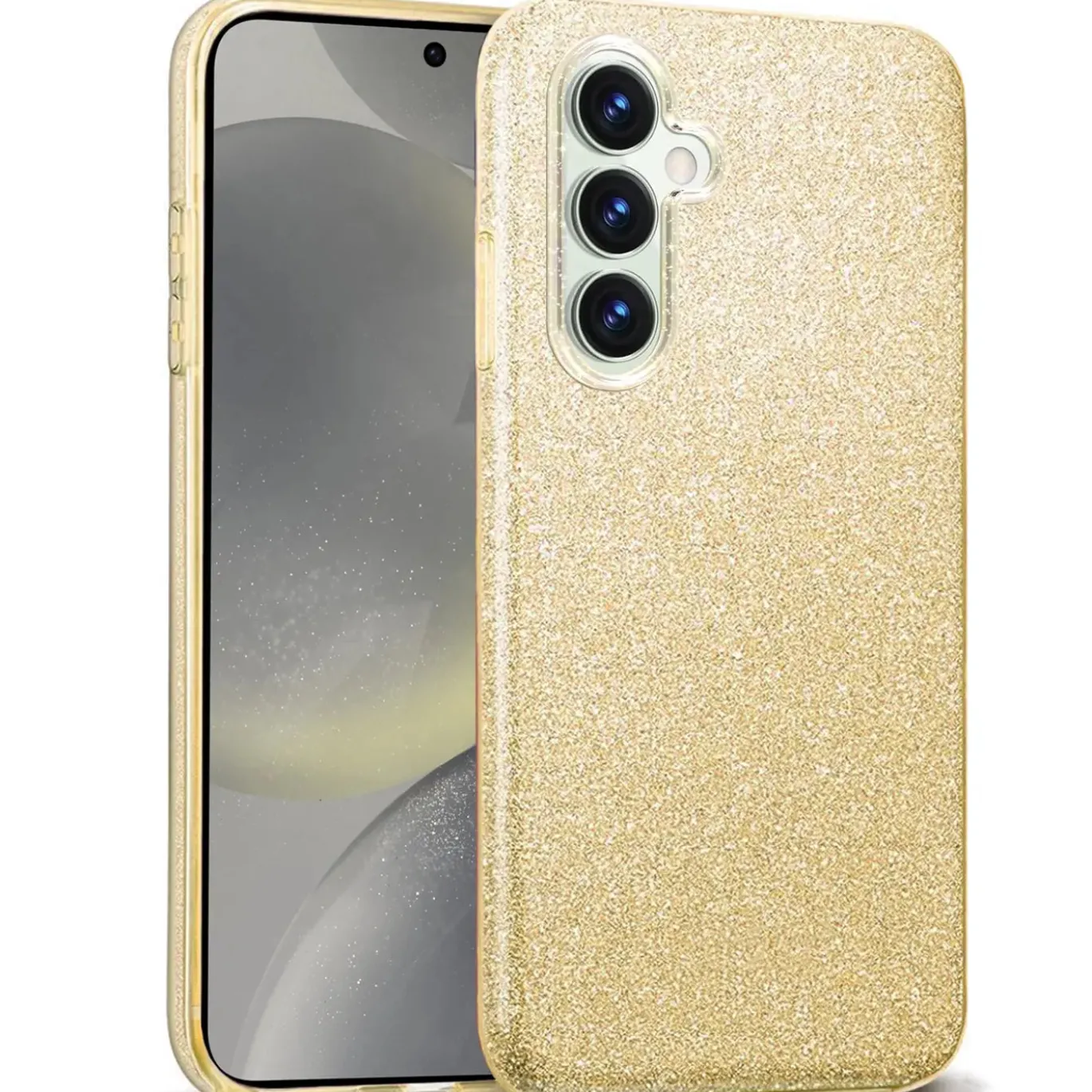 Samsung Galaxy S24 FE - Glitzer TPU Hülle