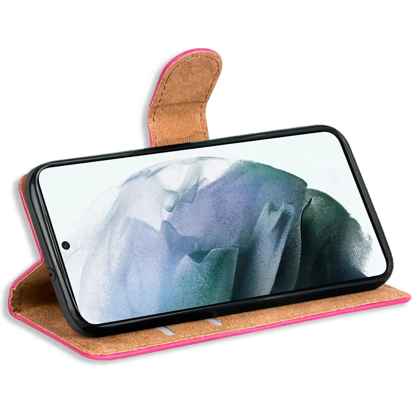 Samsung Galaxy S21 FE - Klapphülle mit Kartenfächern