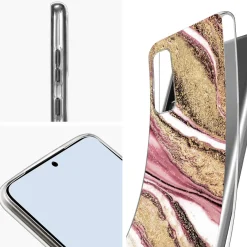 Samsung Galaxy S20 FE - Marmor & Sand Design Hülle