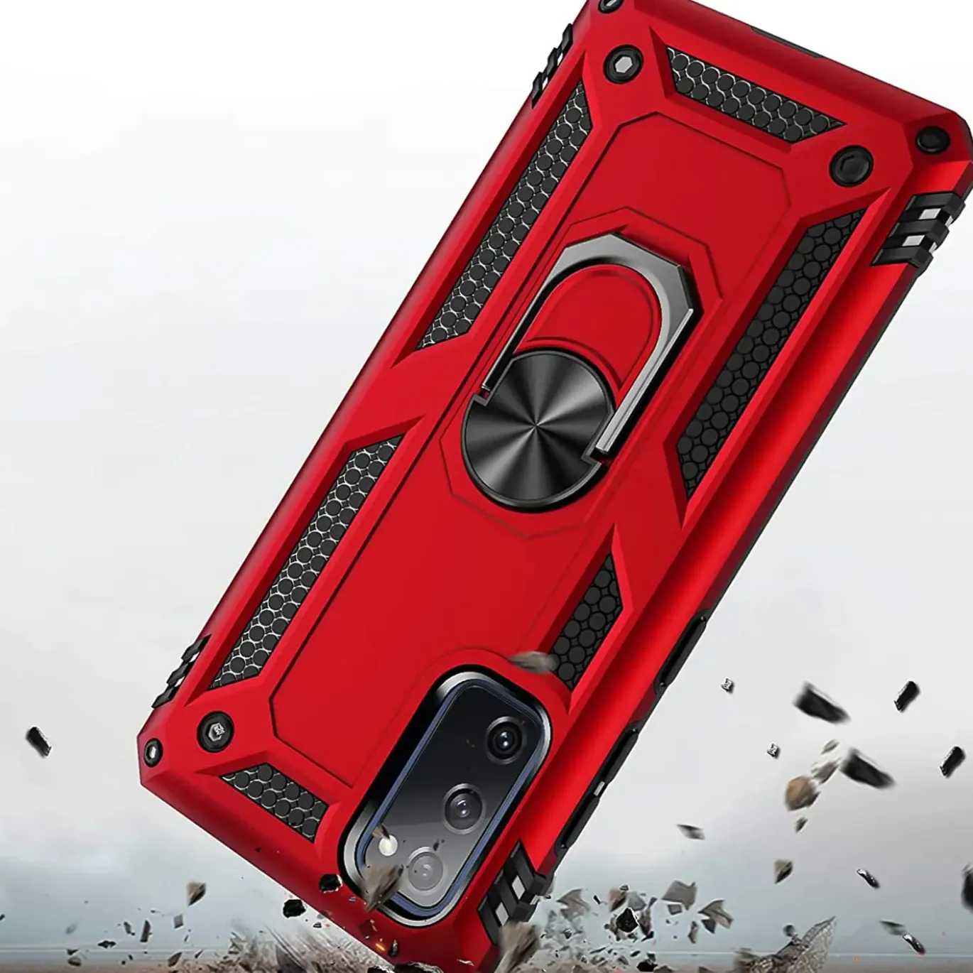 Samsung Galaxy S20 FE - Outdoor Hardcase mit Ringhalter