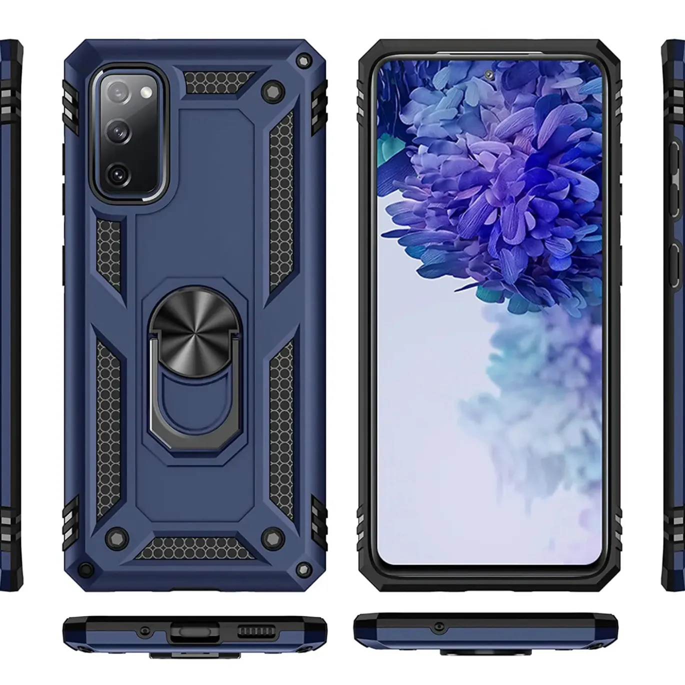 Samsung Galaxy S20 FE - Outdoor Hardcase mit Ringhalter