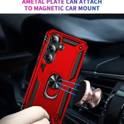 Samsung Galaxy S25 FE - Outdoor Hardcase mit Ringhalter