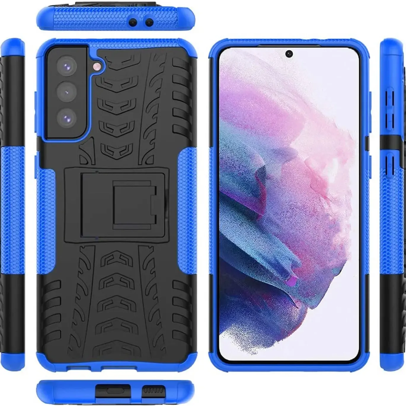 Samsung Galaxy S21 FE - Outdoor Hülle 2-teiliges Schutzcase