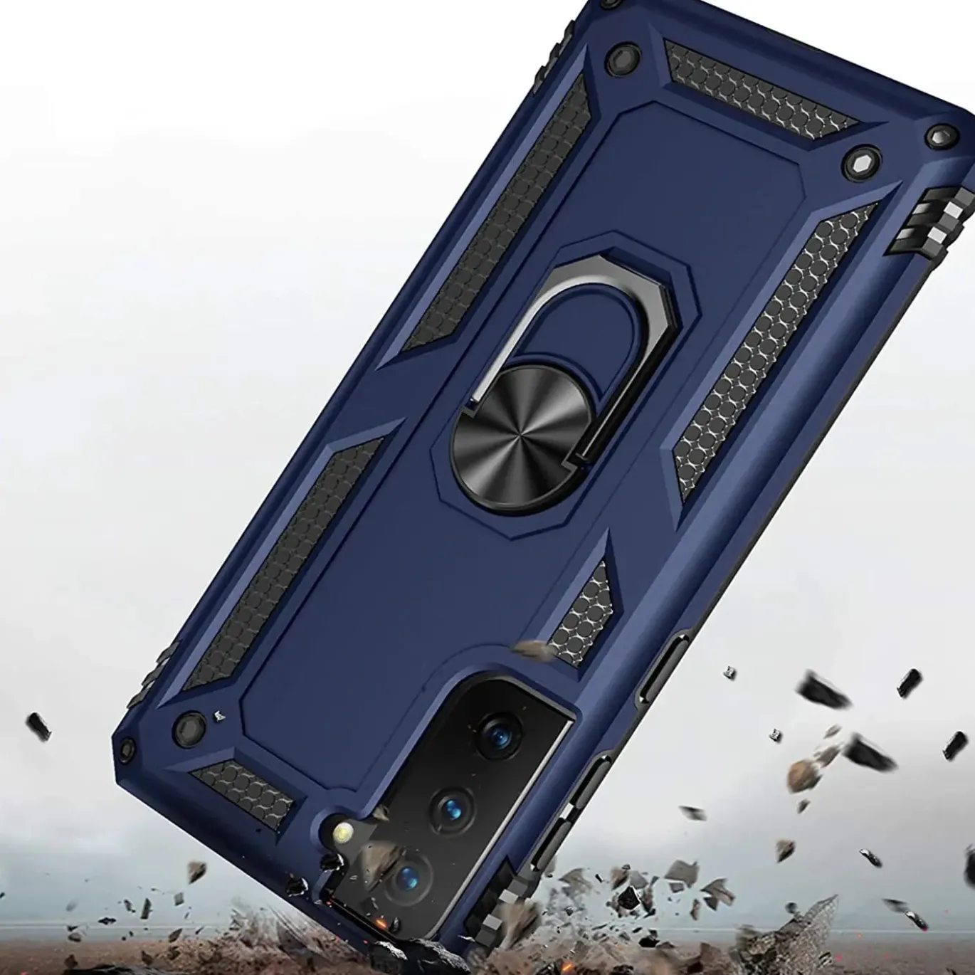 Samsung Galaxy S21 FE - Outdoor Hardcase mit Ringhalter