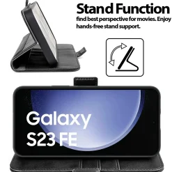 Samsung Galaxy S23 FE - Robuste Klapphülle mit RFID Block