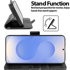Samsung Galaxy S25 FE - Robuste Klapphülle mit RFID Block
