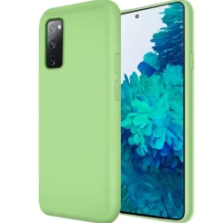 Samsung Galaxy S20 FE - Silikon Case mit Mikrofaser-Innenseite