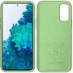 Samsung Galaxy S20 FE - Silikon Case mit Mikrofaser-Innenseite