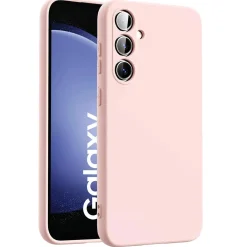 Samsung Galaxy S23 FE - Silikon Case mit Mikrofaser-Innenseite
