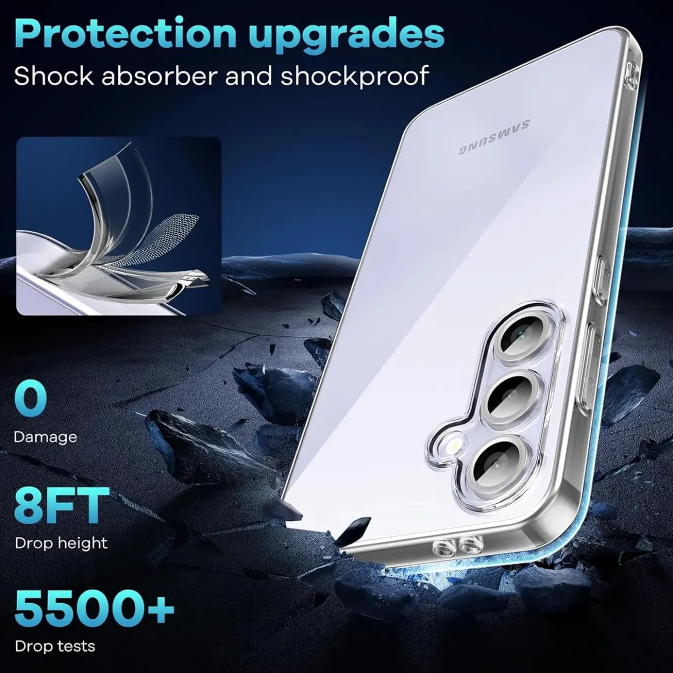 Samsung Galaxy S25 FE - Slim Clear Case Hülle