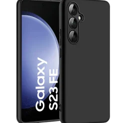 Samsung Galaxy S23 FE - Slim Silikon Backcover Schwarz