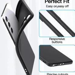Samsung Galaxy S23 FE - Slim Silikon Backcover Schwarz