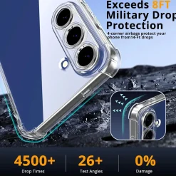 Samsung Galaxy S25 FE - Stoßfestes Clear Case