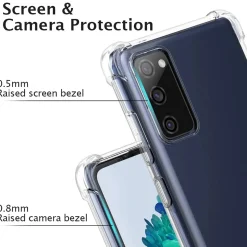 Samsung Galaxy S20 FE - Stoßfestes Clear Case