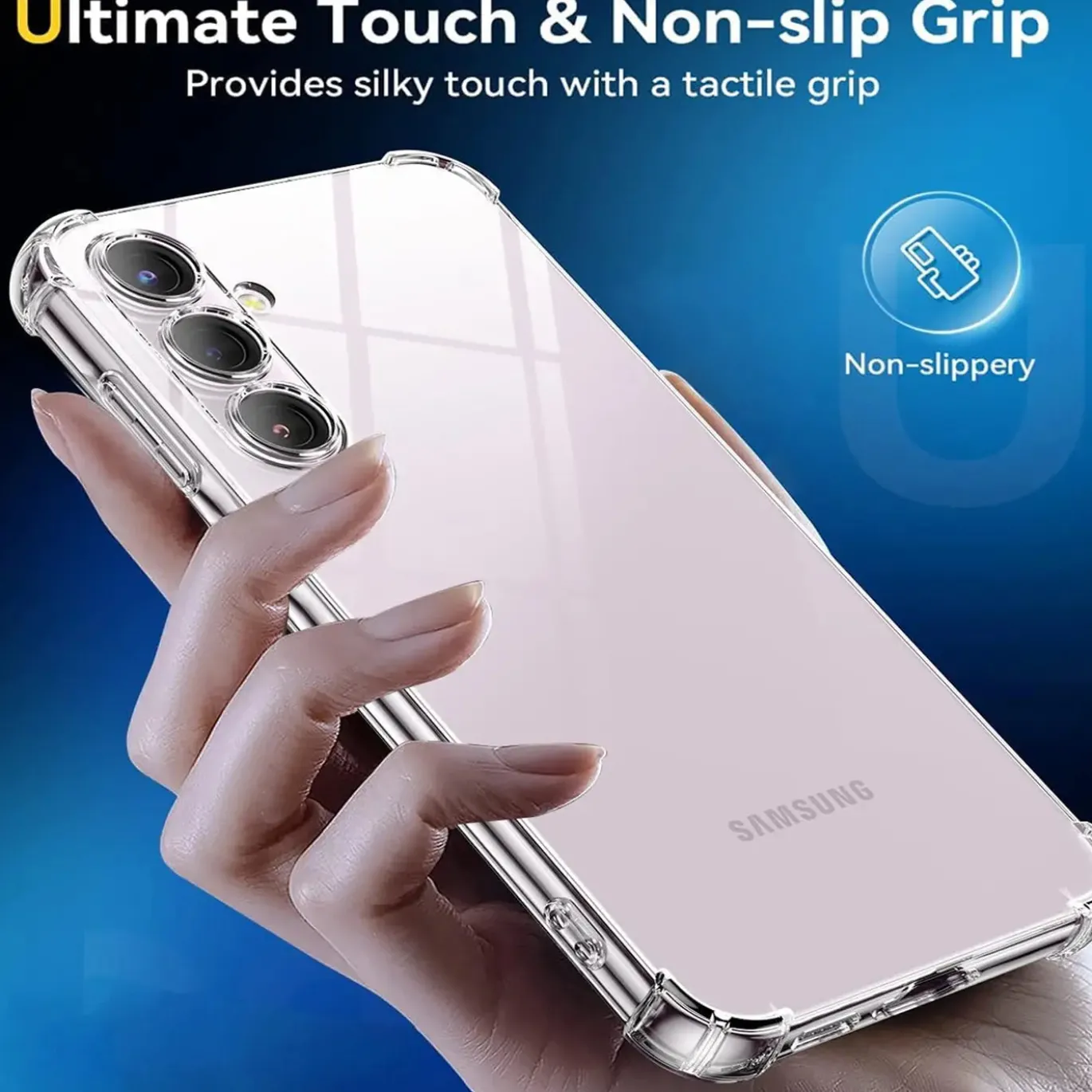 Samsung Galaxy S23 FE - Stoßfestes Clear Case