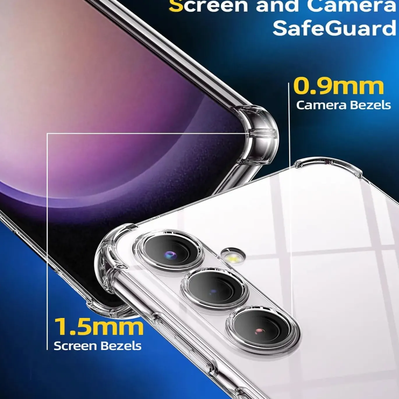 Samsung Galaxy S23 FE - Stoßfestes Clear Case
