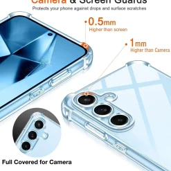 Samsung Galaxy S24 FE - Stoßfestes Clear Case