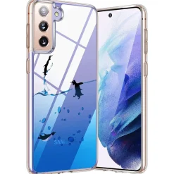 Samsung Galaxy S21 FE - TPU Case mit Motivdruck
