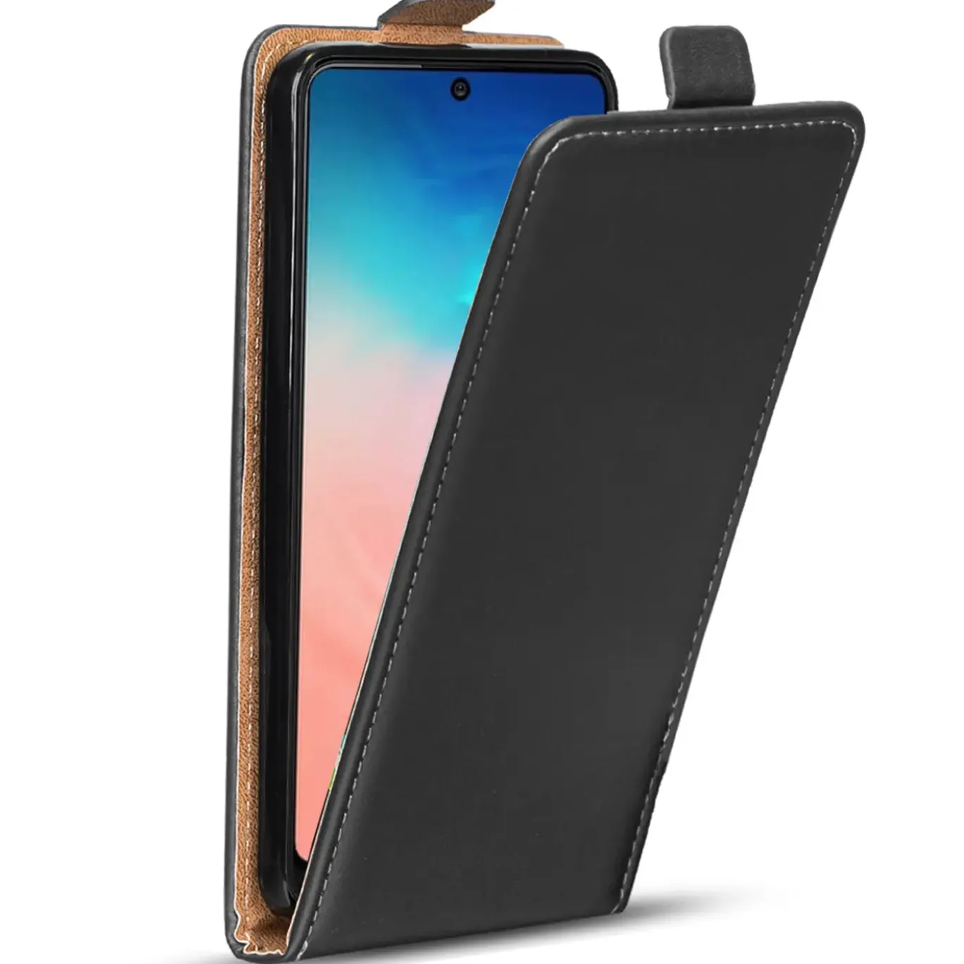 Samsung Galaxy S10 Lite - Flip Hülle, horizontal klappbar