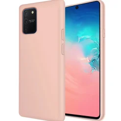 Samsung Galaxy S10 Lite - Silikon Case mit Mikrofaser-Innenseite
