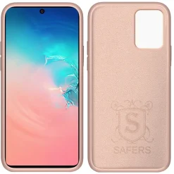Samsung Galaxy S10 Lite - Silikon Case mit Mikrofaser-Innenseite