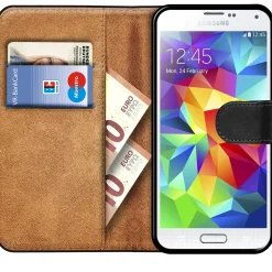 Samsung Galaxy S5 Mini - Klapphülle mit Kartenfächern