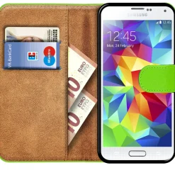 Samsung Galaxy S5 Mini - Klapphülle mit Kartenfächern