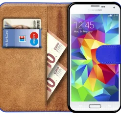 Samsung Galaxy S5 Mini - Klapphülle mit Kartenfächern