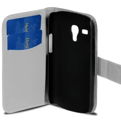 Samsung Galaxy S3 Mini - Motiv Klapphülle mit Kartenfächern & Standfunktion