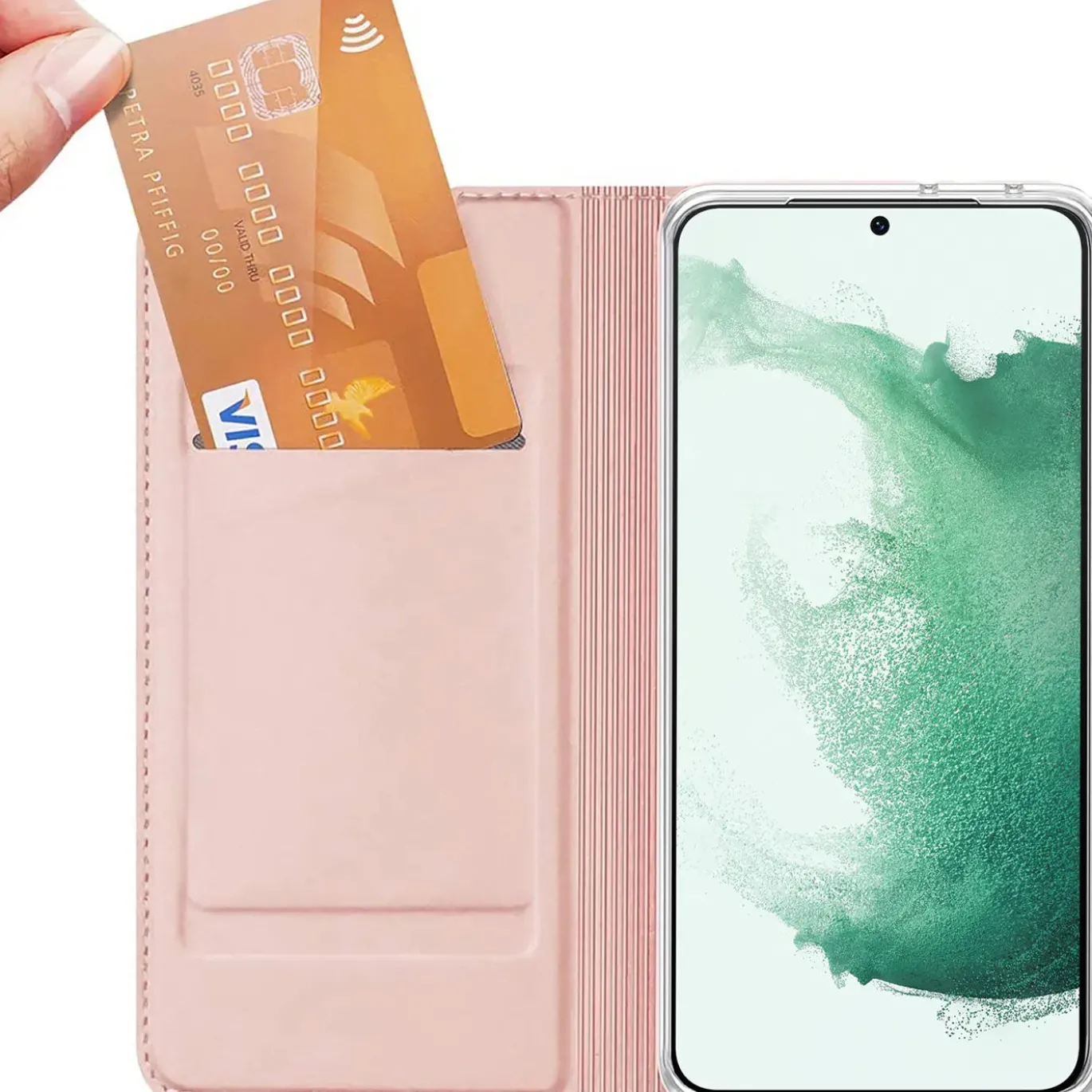 Samsung Galaxy S22 Plus - Booklet Case mit Magnetverschluss
