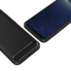 Samsung Galaxy S8 Plus - Carbon Case Hülle, stoßfest