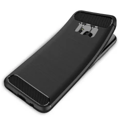 Samsung Galaxy S8 Plus - Carbon Case Hülle, stoßfest