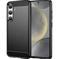 Samsung Galaxy S24 Plus - Carbon Case Hülle, stoßfest